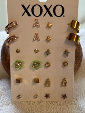 XOXO | Set of 12 Earrings